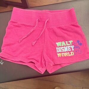Disney Girls Pink Shorts